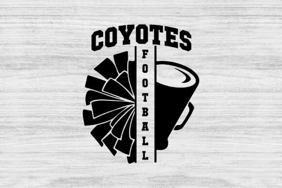 Coyotes Football Graphics: A Versatile Asset for T-Shirts and More