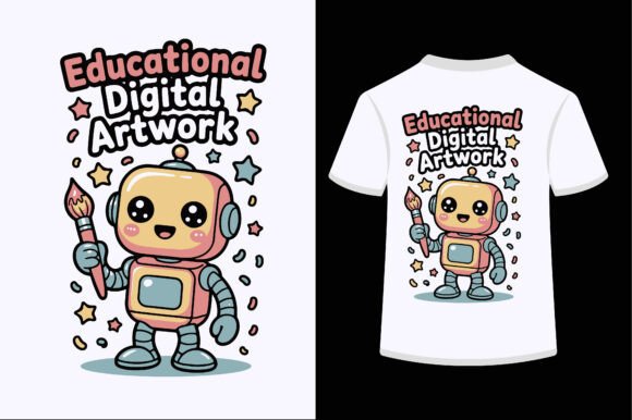 Educational Digital Artwork – Typography for T-Shirt Designs