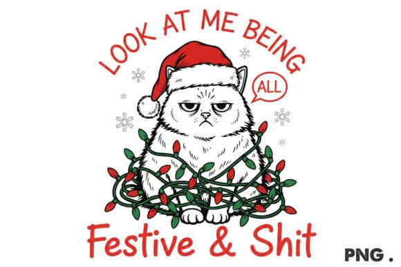 Grumpy Cat Christmas Png: A Festive Graphics Gem