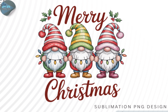 Review: Merry Christmas Gnome PNG for Graphics & T-Shirt Designs