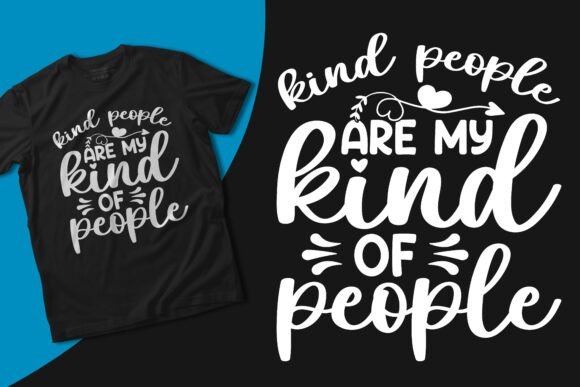 World Kindness Day Typography Design for T-Shirts